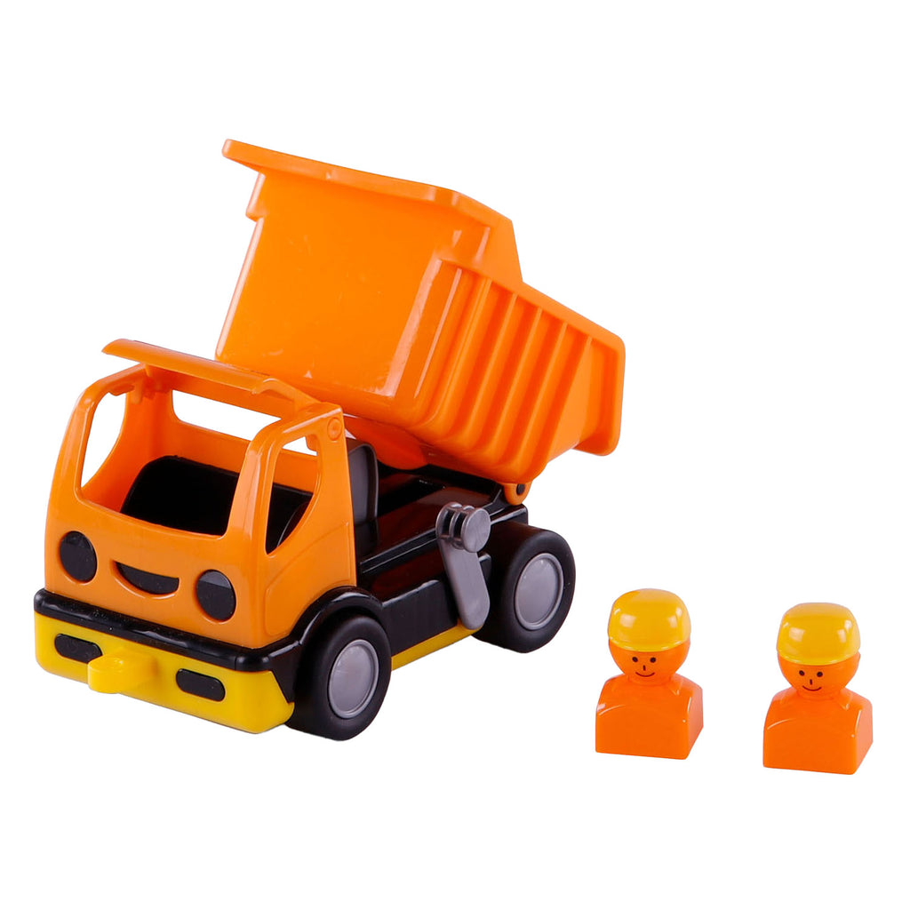 Cavallino, mein erster Kipplaster, orange, 19 cm