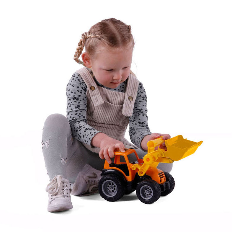 Cavallino Grip Traktor mit Gummifüßen, 32 cm