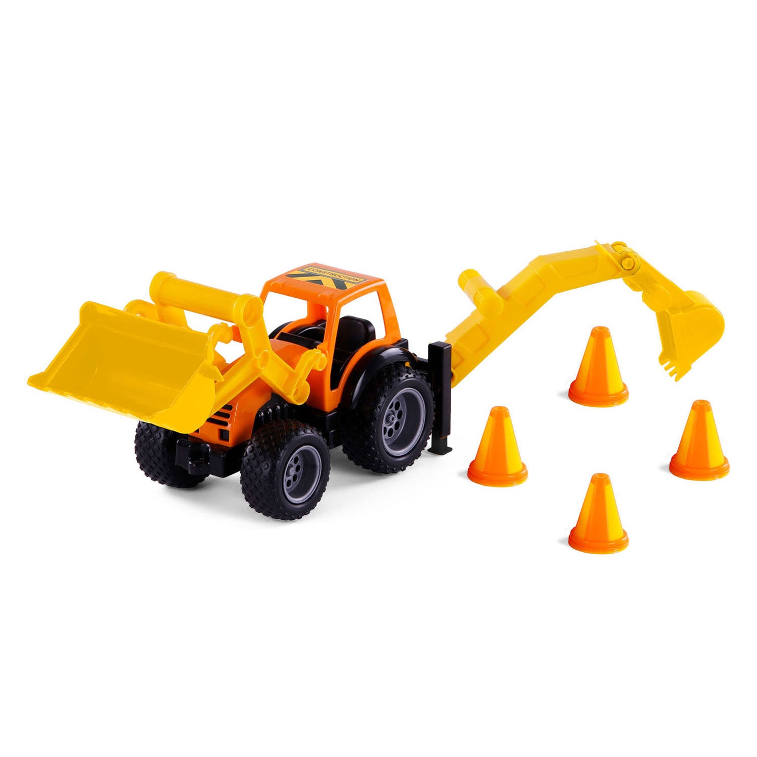 Cavallino Greifer-Baggertraktor mit Gummiverstärkungen, 38,5 cm