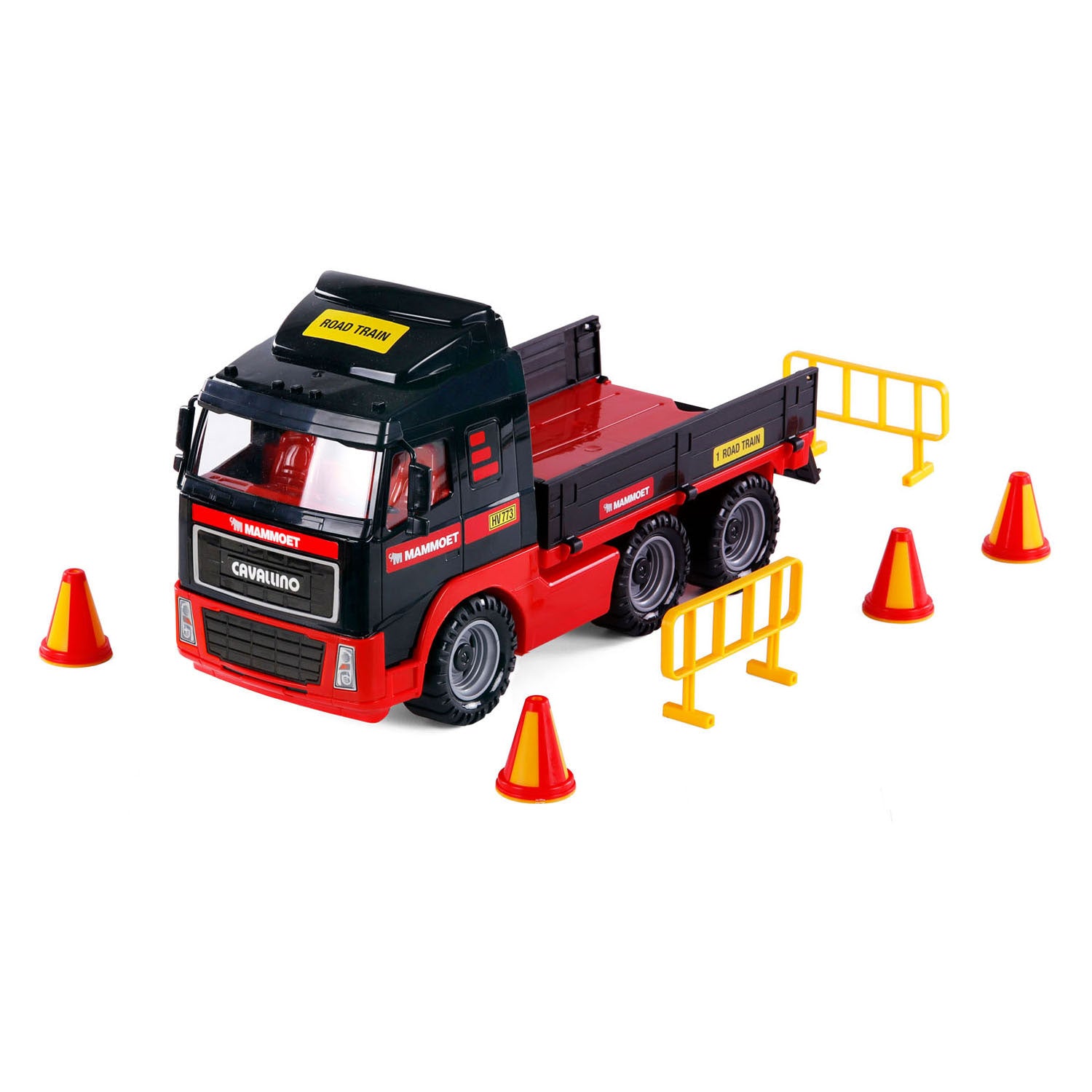 Cavallino Mammut-LKW mit Werkzeugen, Maßstab 1:16