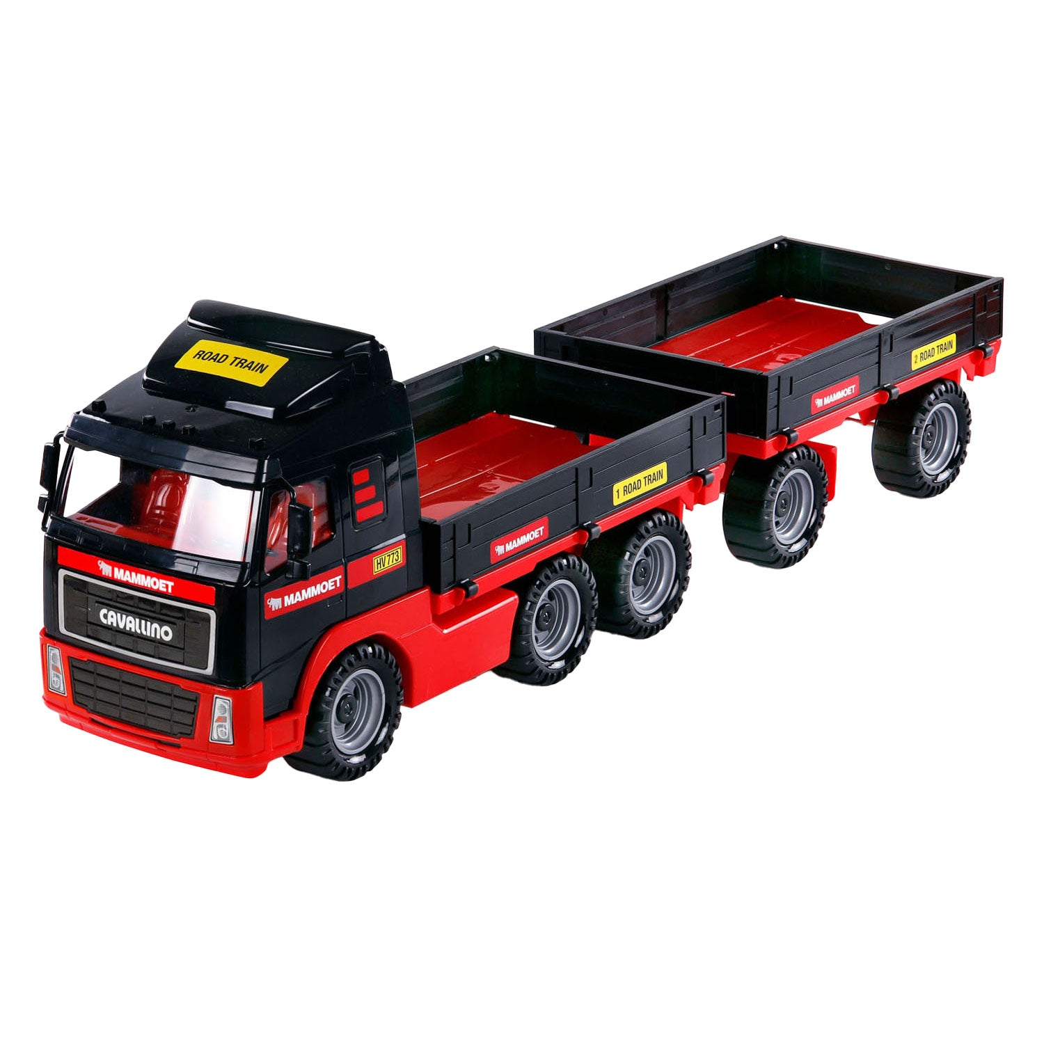 Cavallino Mammut-LKW und Anhänger im Maßstab 1:16