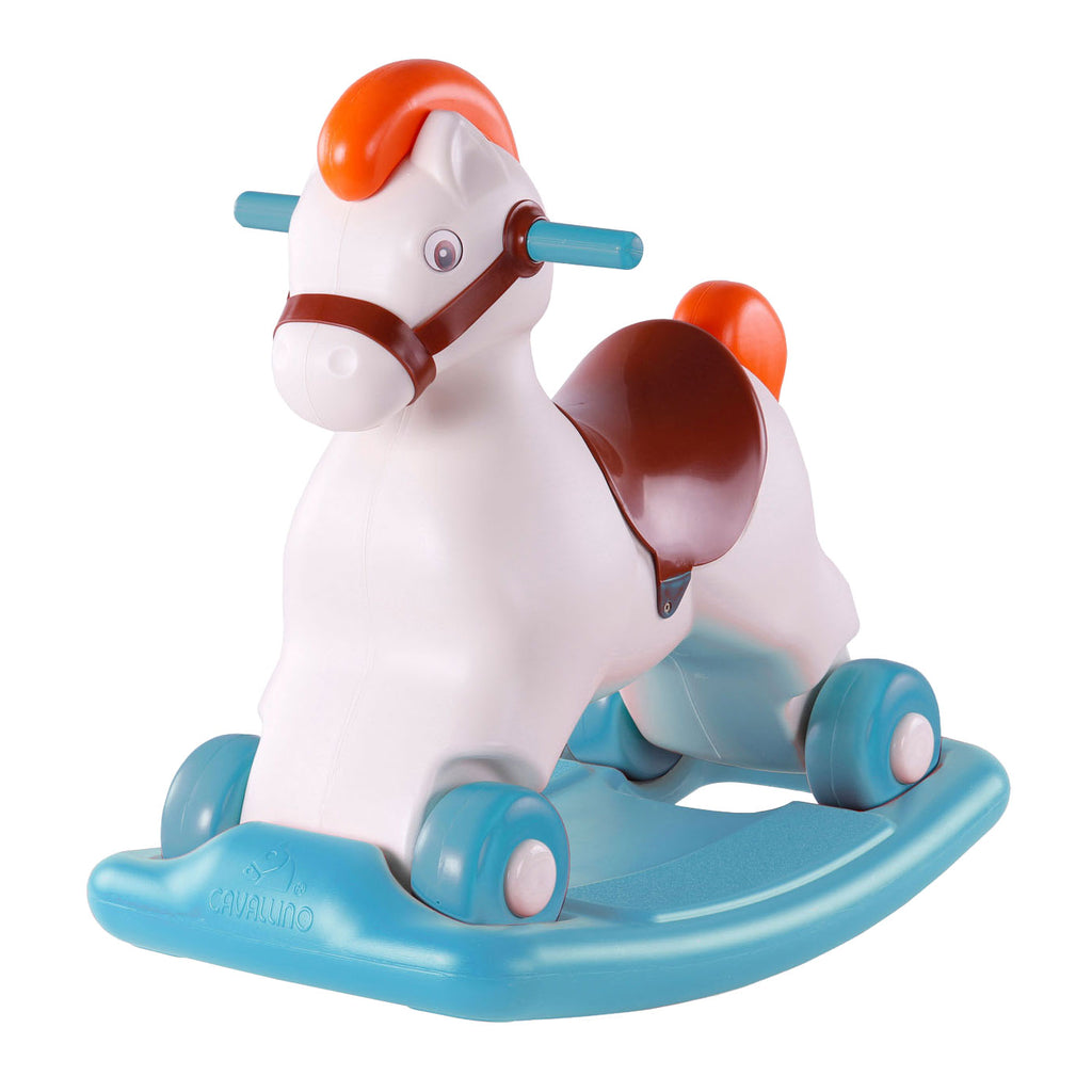 Cavallino safari schommelpaard en loopauto