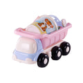 Cavallino Strandkipper mit Eimer-Set, rosa, 5-teilig.