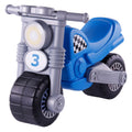 Cavallino motor blauw loopfiets
