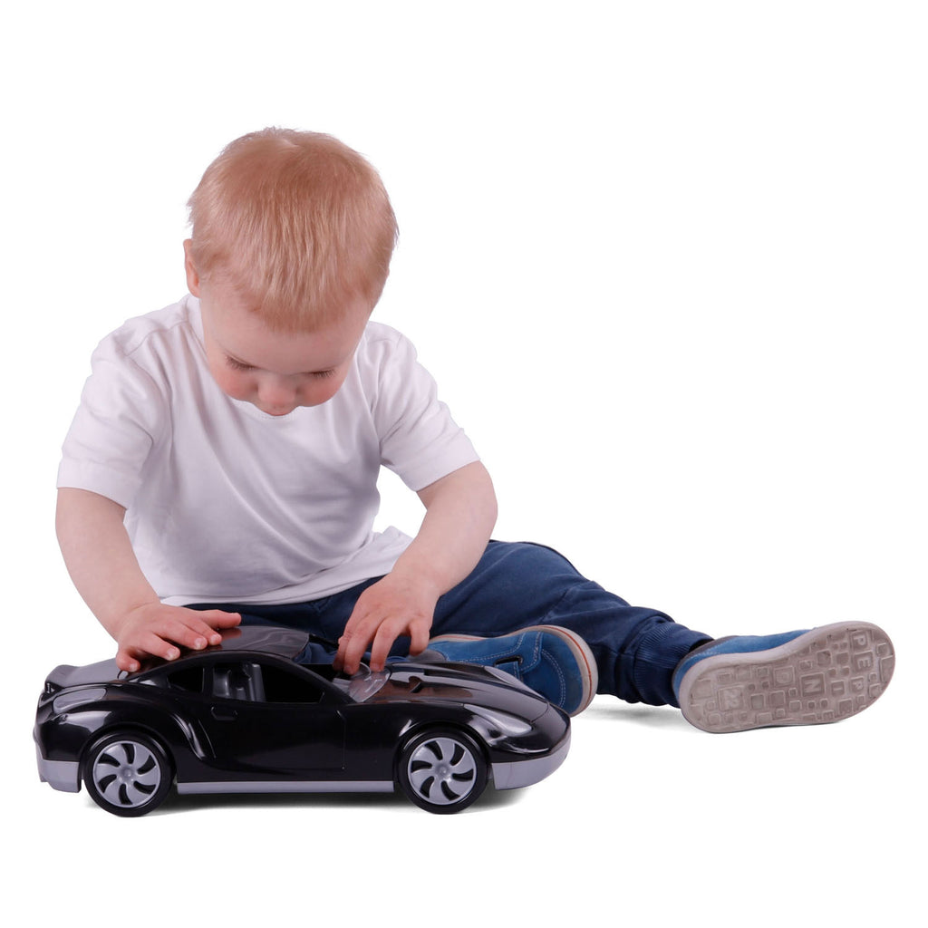 Cavallino Toys Cavallino Racauto Schwarz, 36 cm
