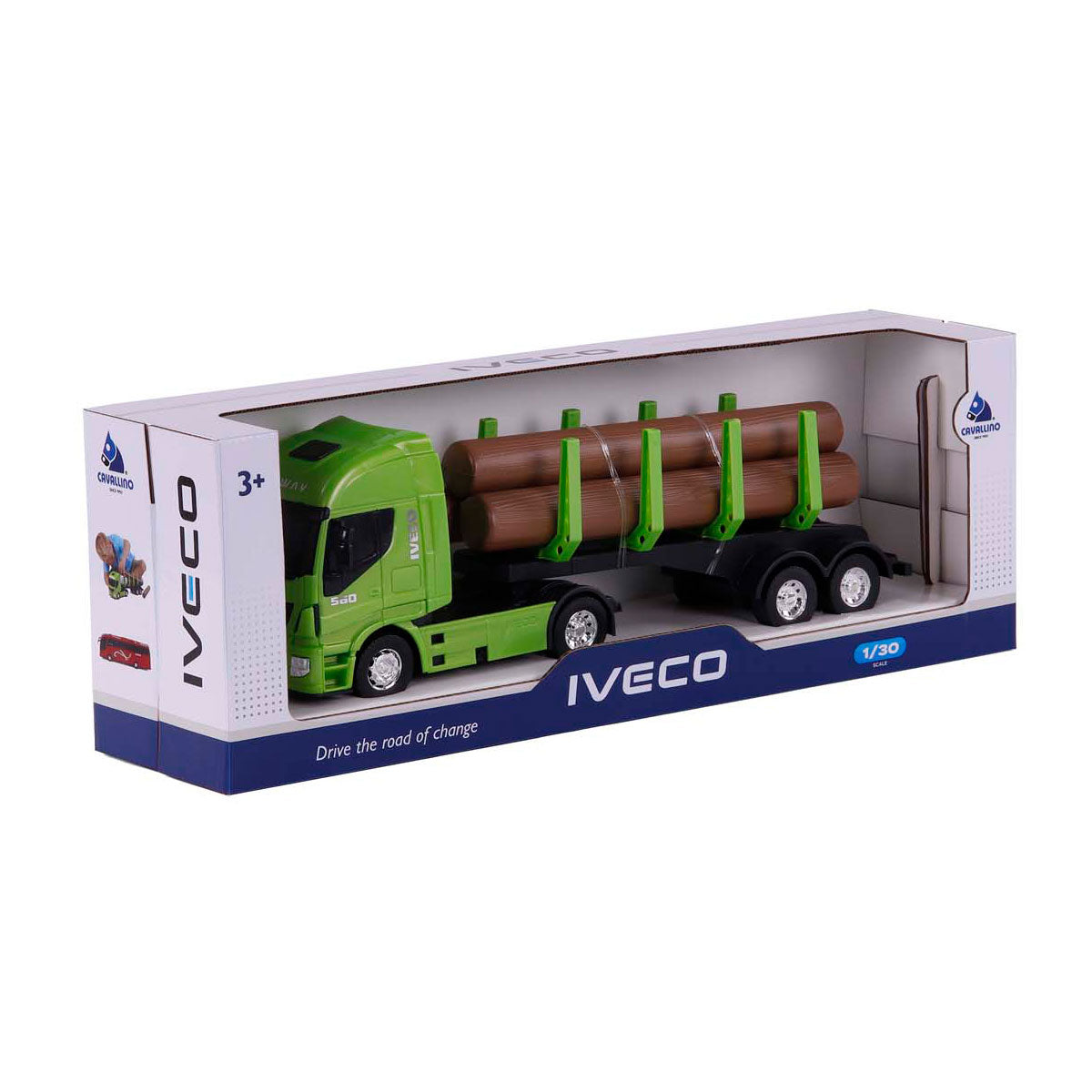Cavallino Iveco Holztransporter im Maßstab 1:30