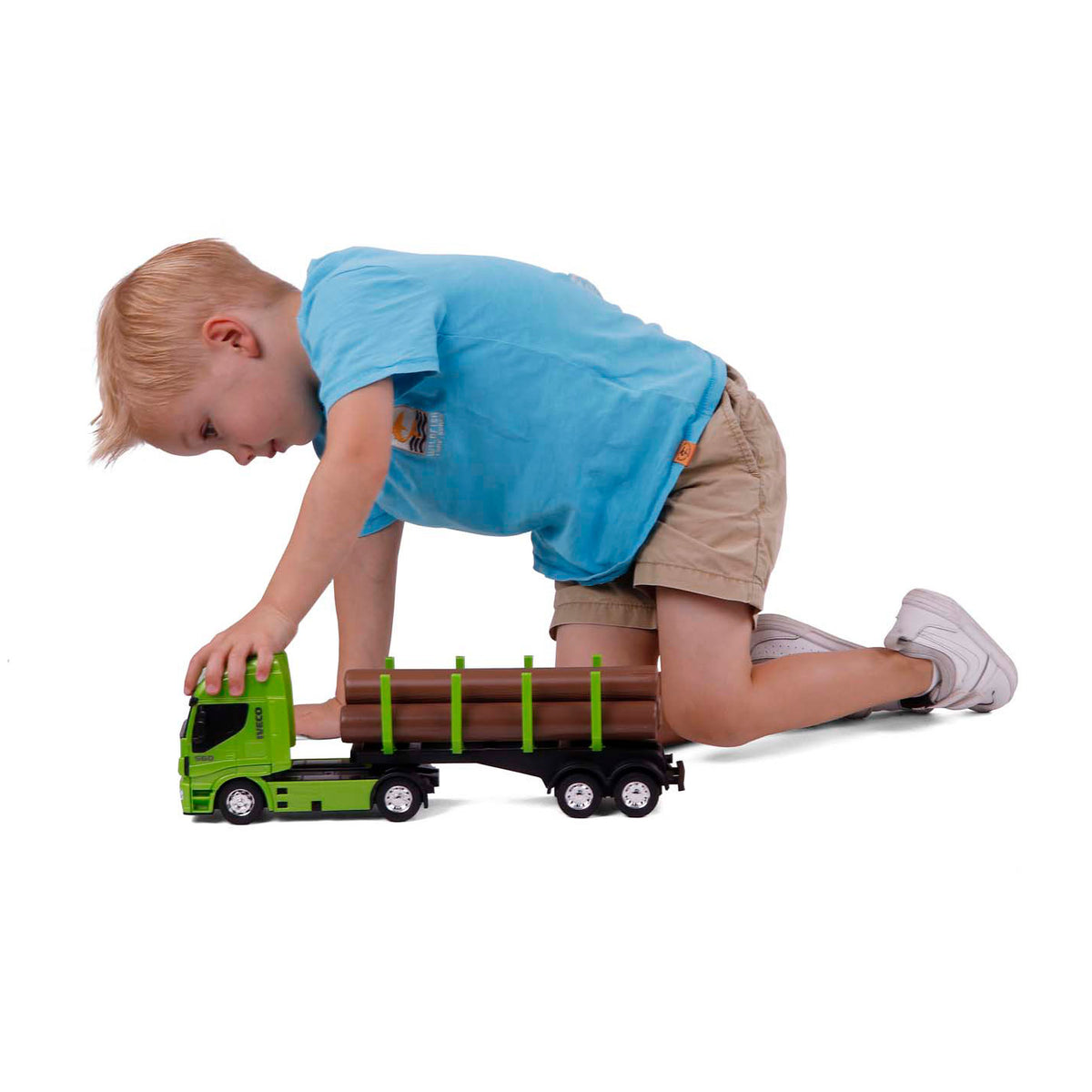 Cavallino Iveco Holztransporter im Maßstab 1:30