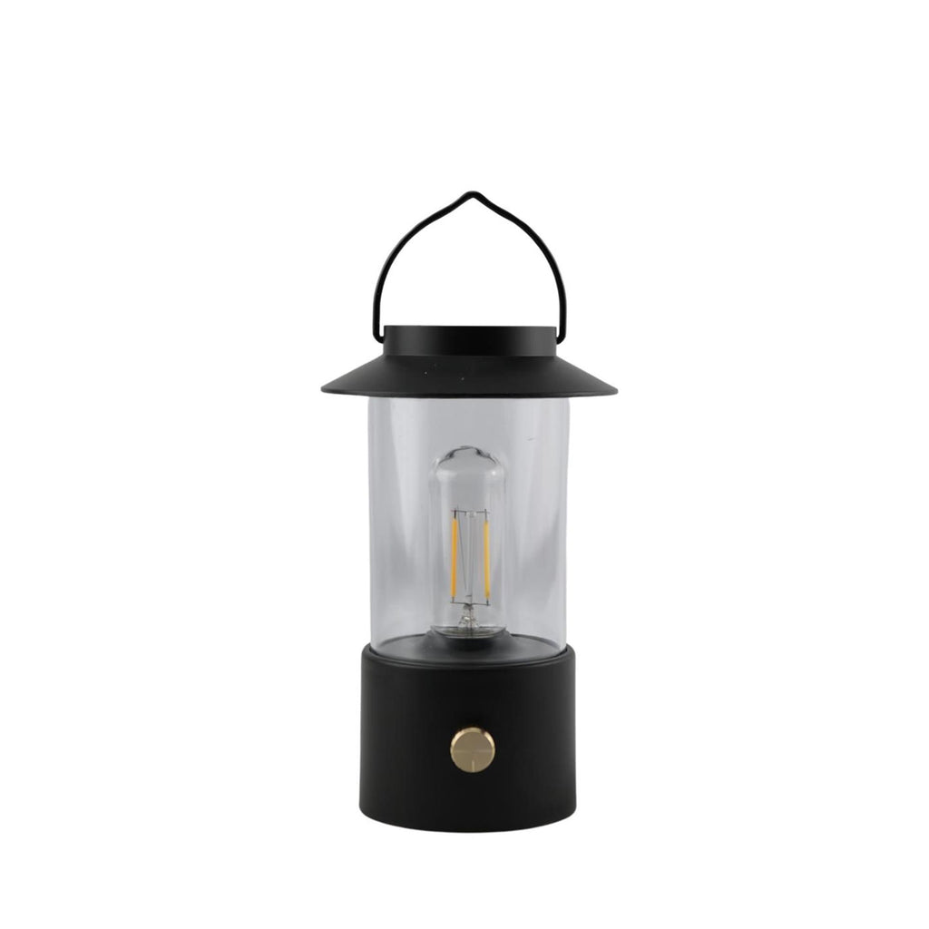 Anna's collection led lantaarn zwart 24x9cm op usb