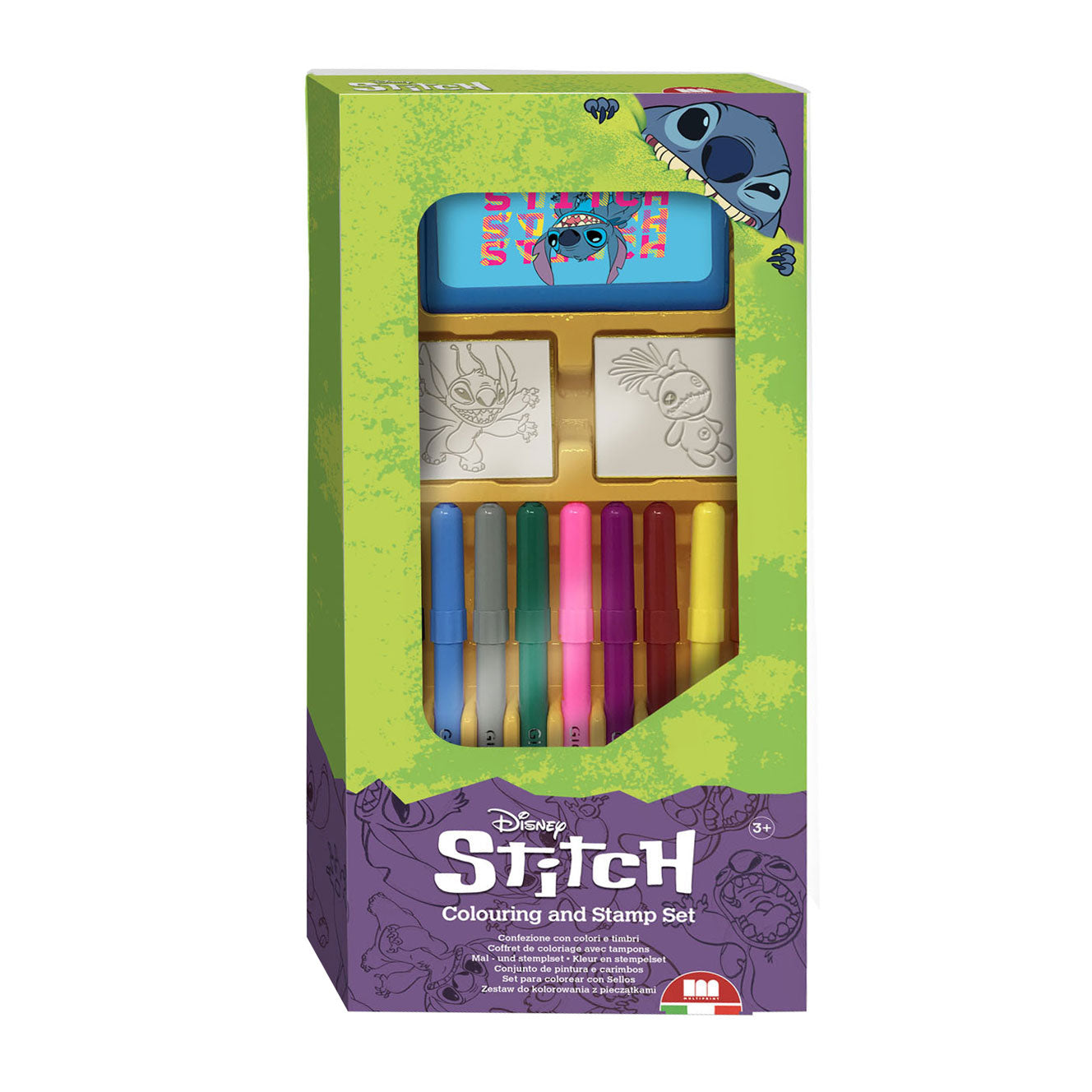 Multiprint stitch stempelset