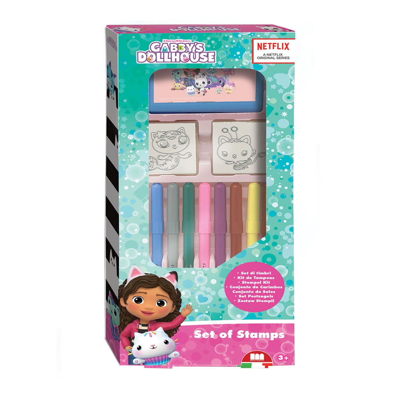 Stempelset „Gabbys Puppenhaus“ (mehrfarbig)