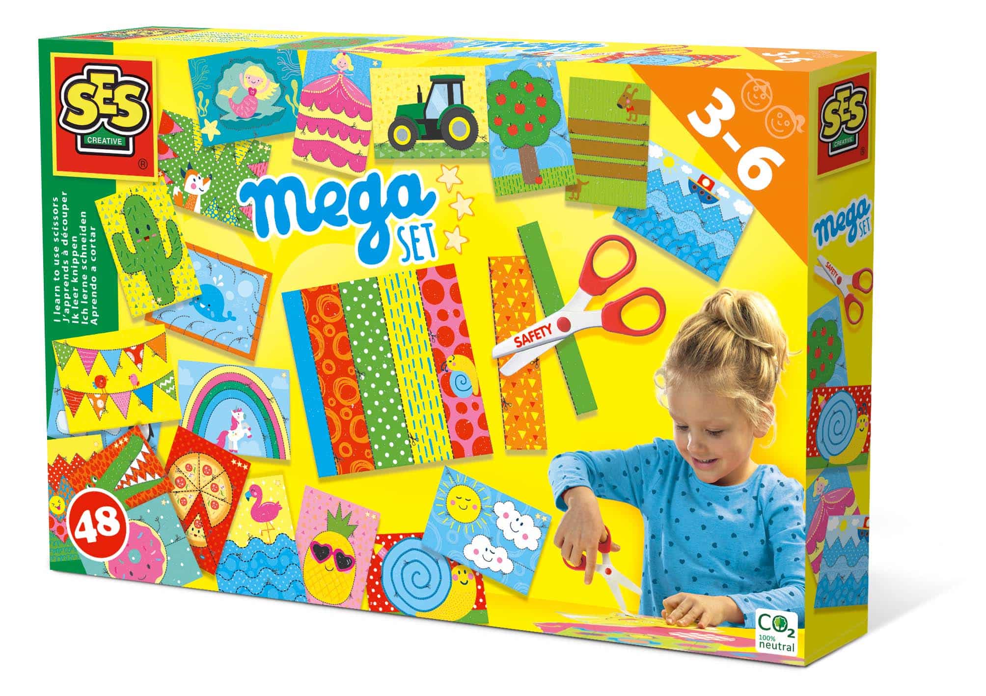 Ses creative ses ik leer knippen - mega set