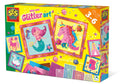 Ses knoeivrije glitter kunst zonder knoeien