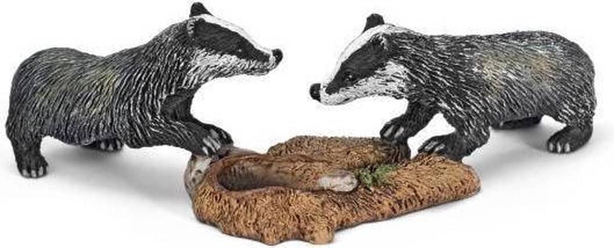 Schleich dassen baby's 146518