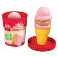 Casdon ola speelijs emmer - aardbei en caramel