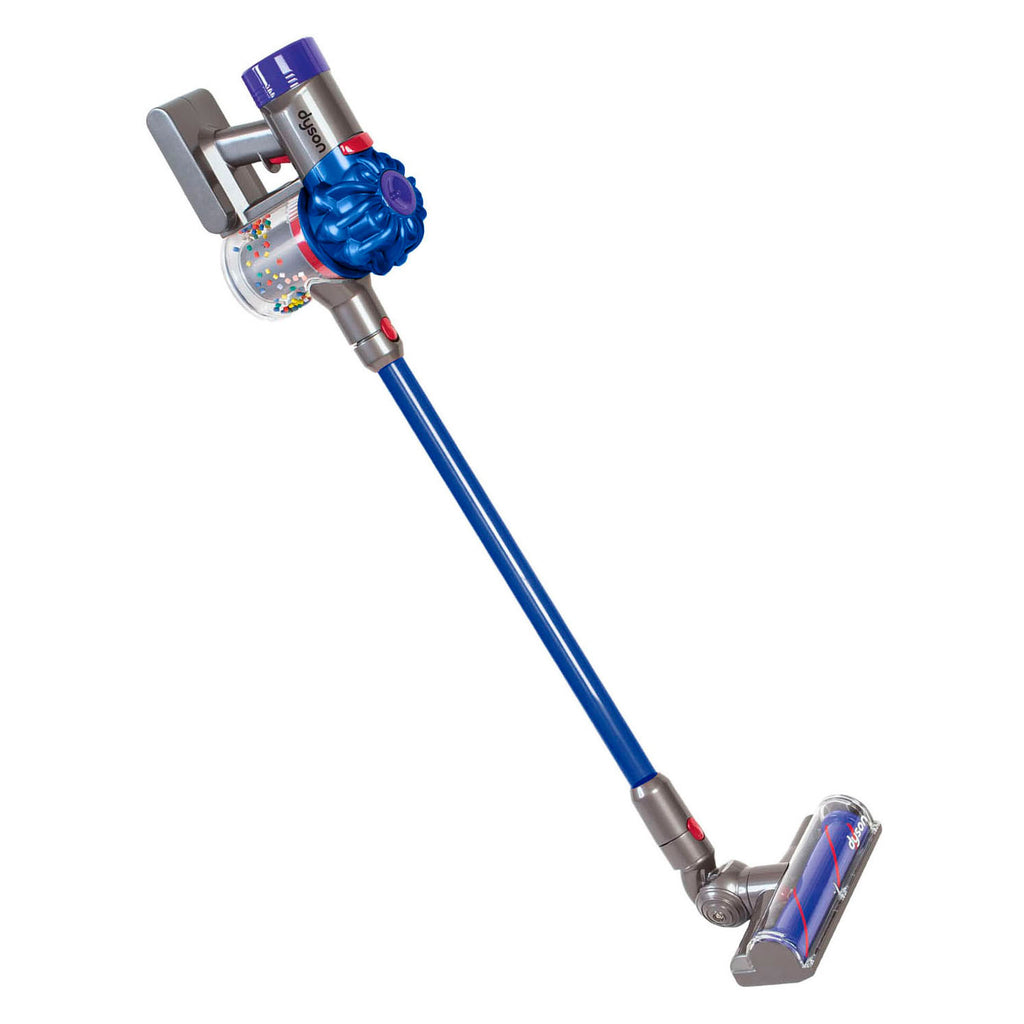 Casdon dyson draadloze speelgoed stofzuiger - blauw