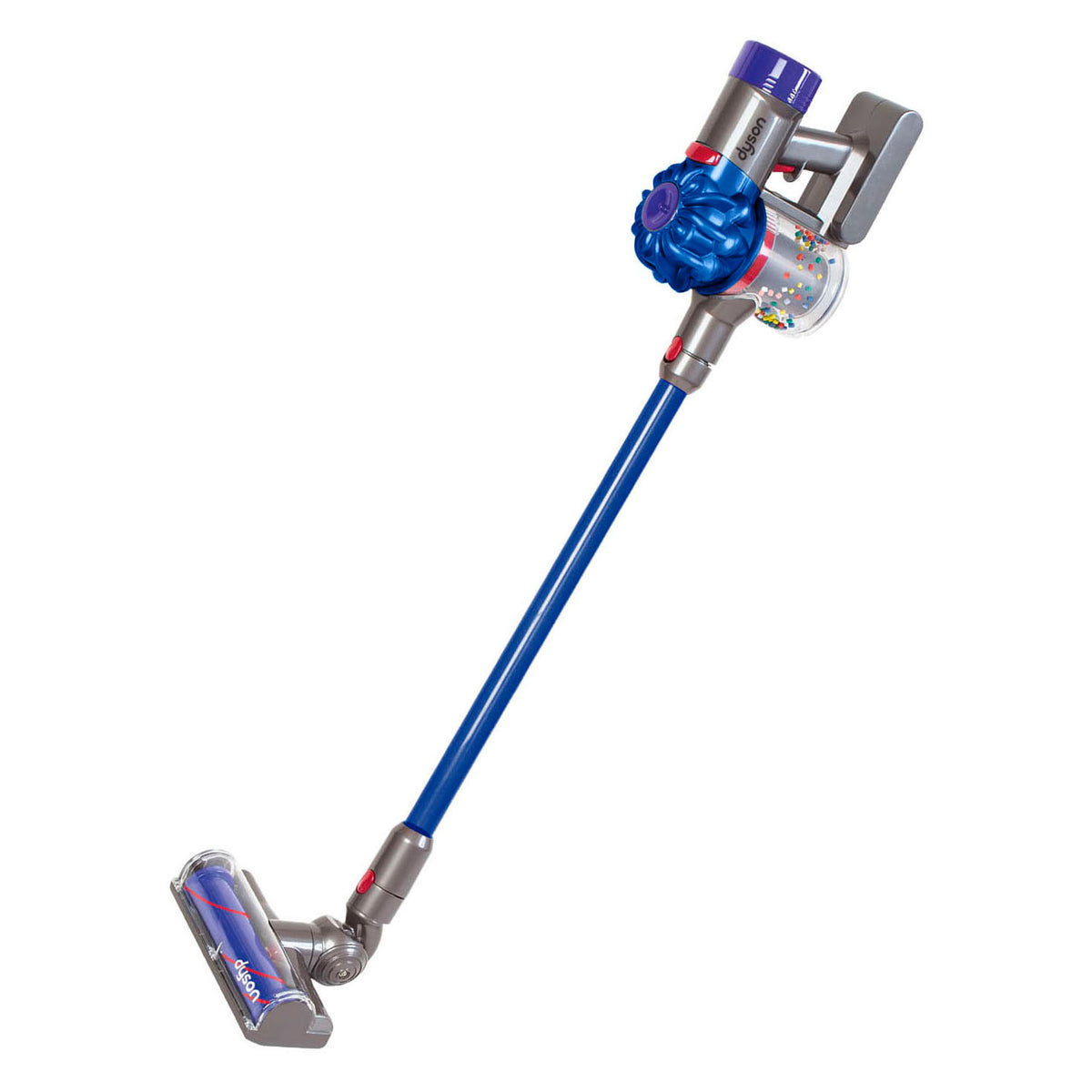 Casdon dyson draadloze speelgoed stofzuiger - blauw