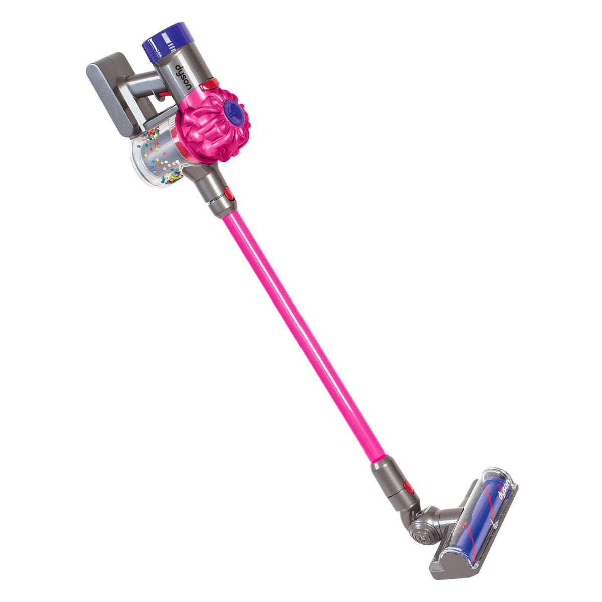 Casdon dyson draadloze speelgoed stofzuiger - roze