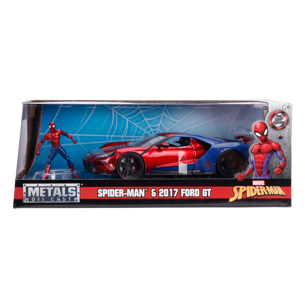 Jada Toys Jada Marvel Spiderman 2017 Ford GT 1:24