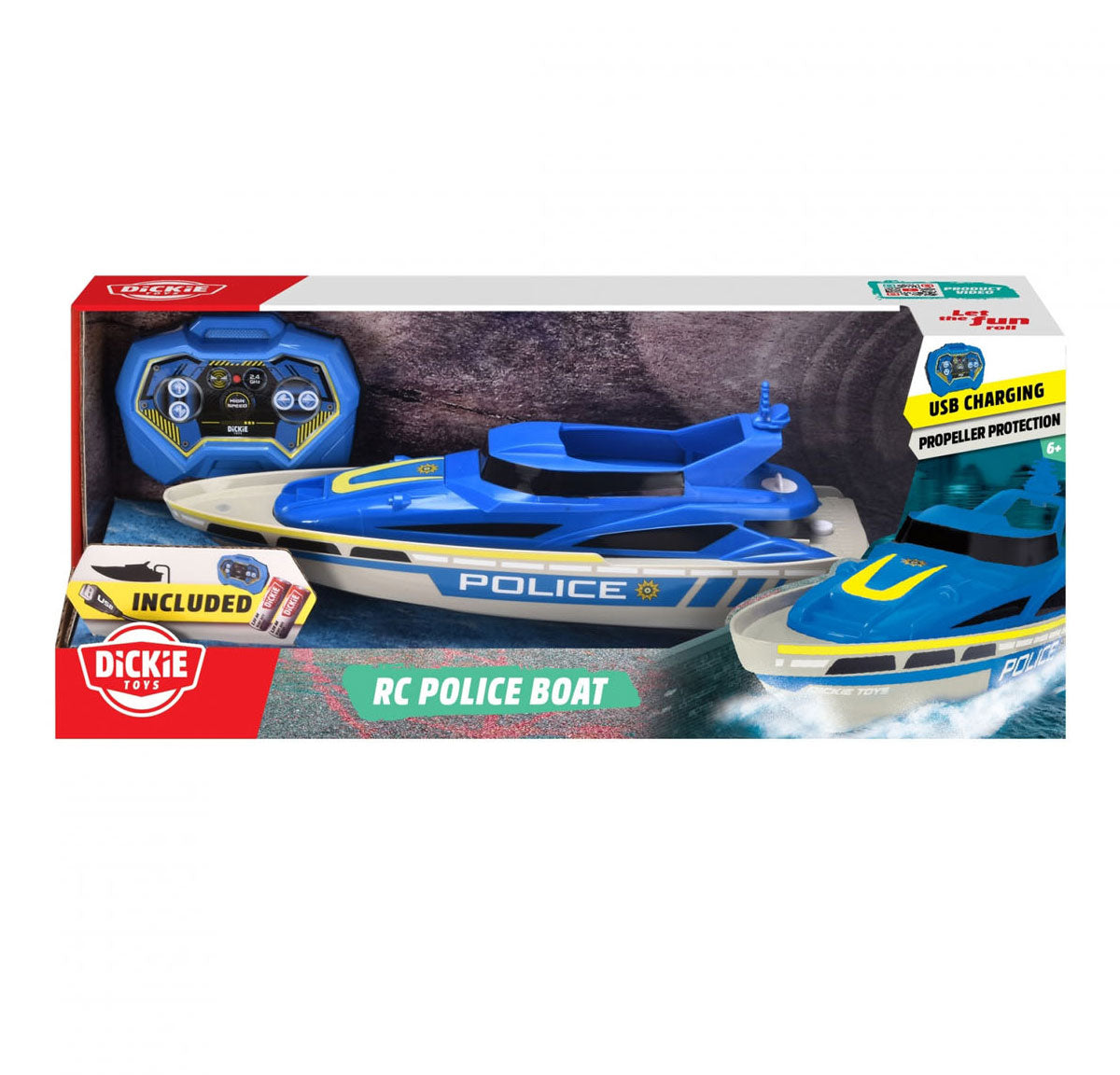 Dickie RC Lenker Polizei RTR