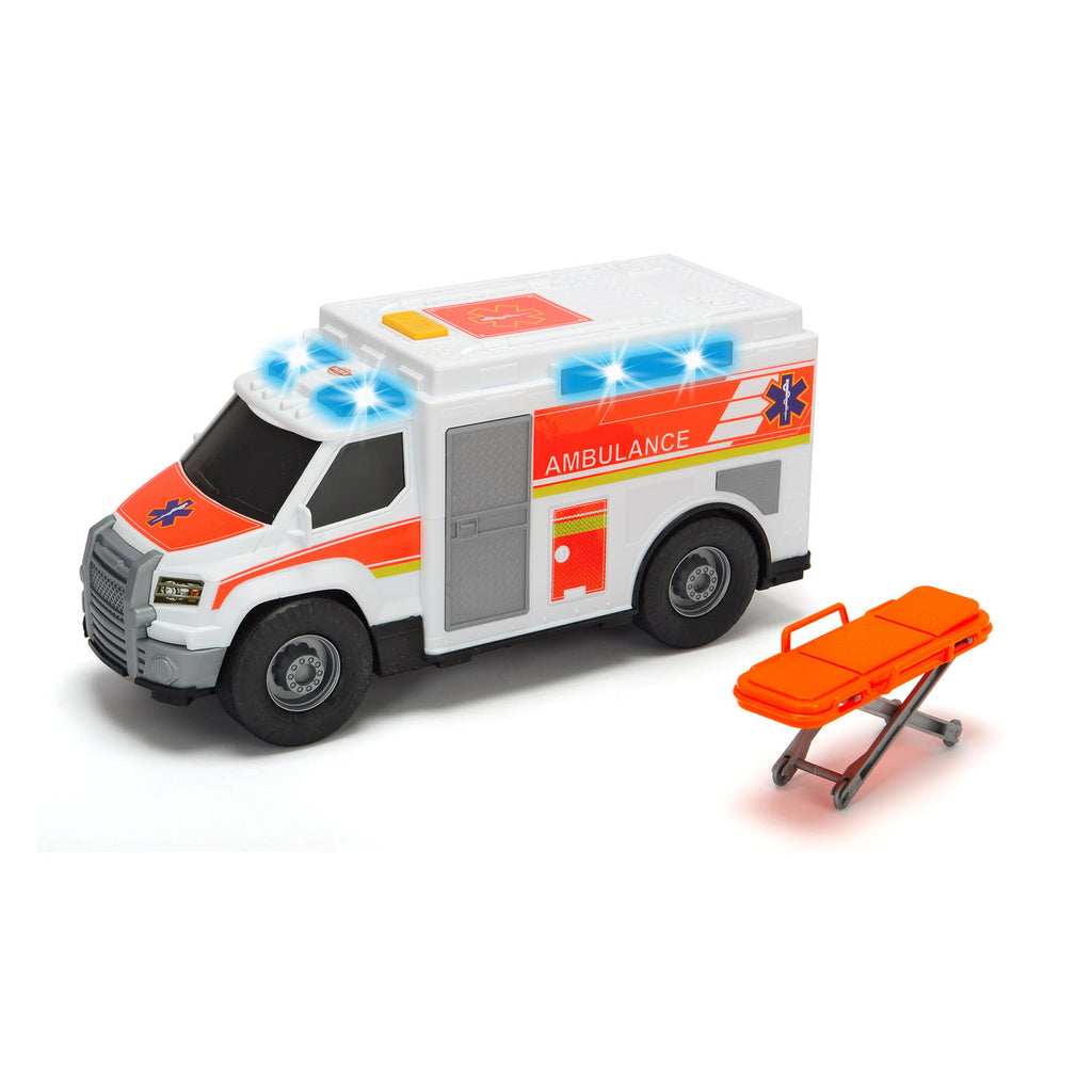 Dickie Krankenwagen und Karosserie mit Licht und Ton