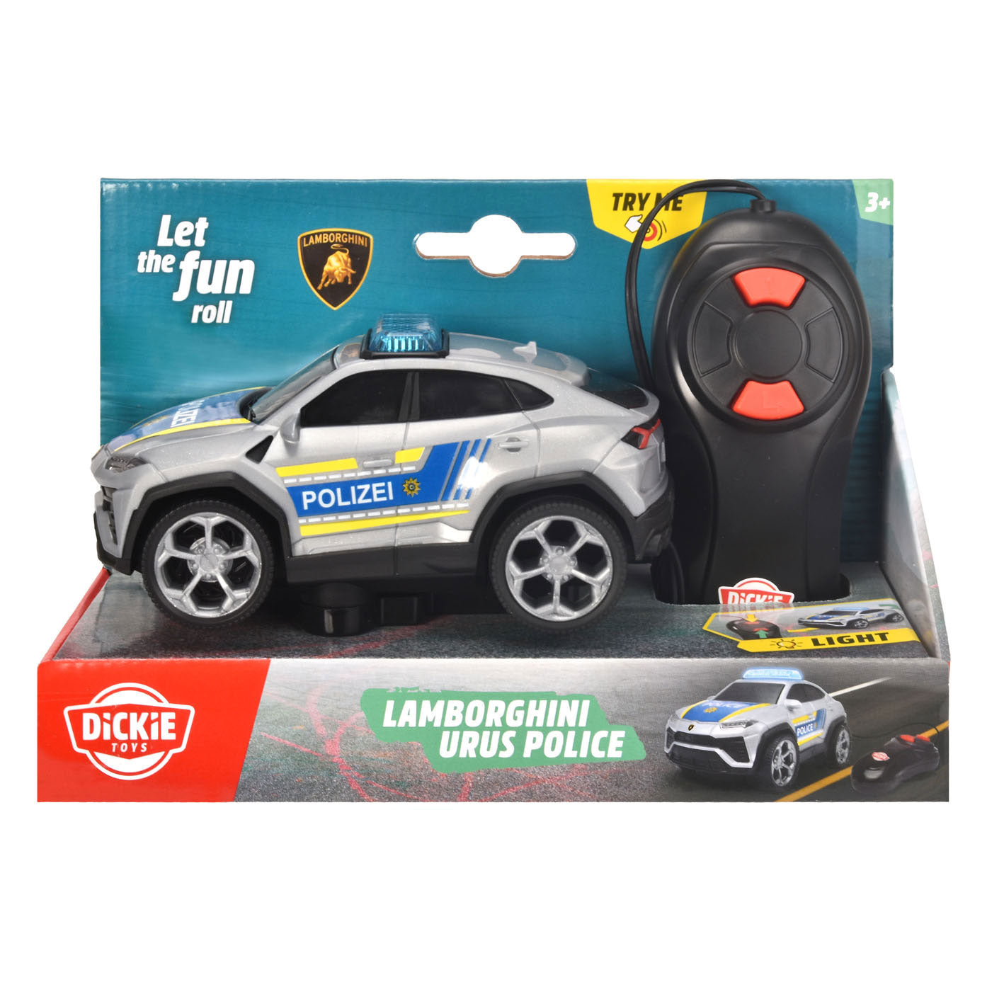 Dickie RC speicherbares Auto Lamborghini Urus Polizei