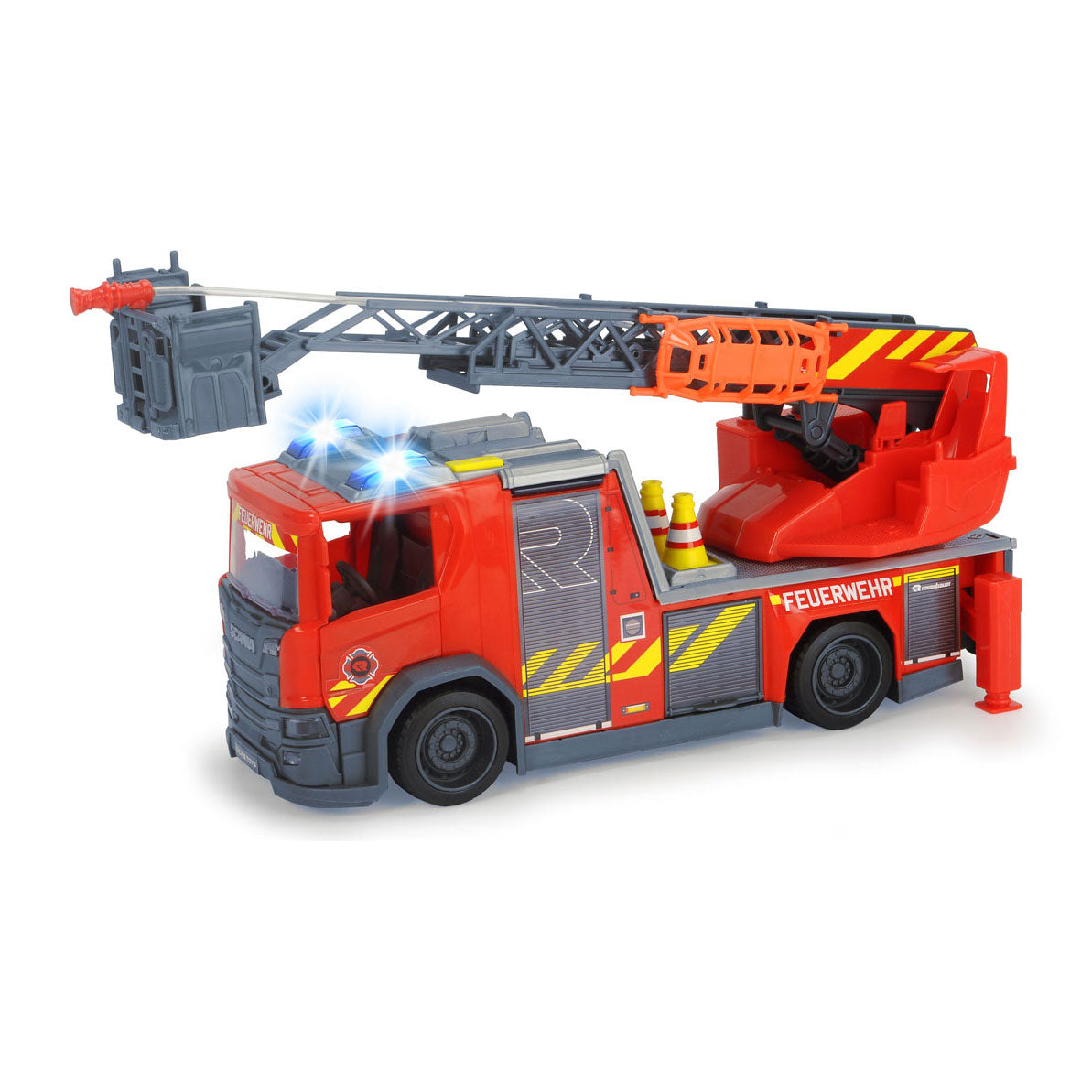 Dickie-Feuerwehrauto mit Wasserschlauch