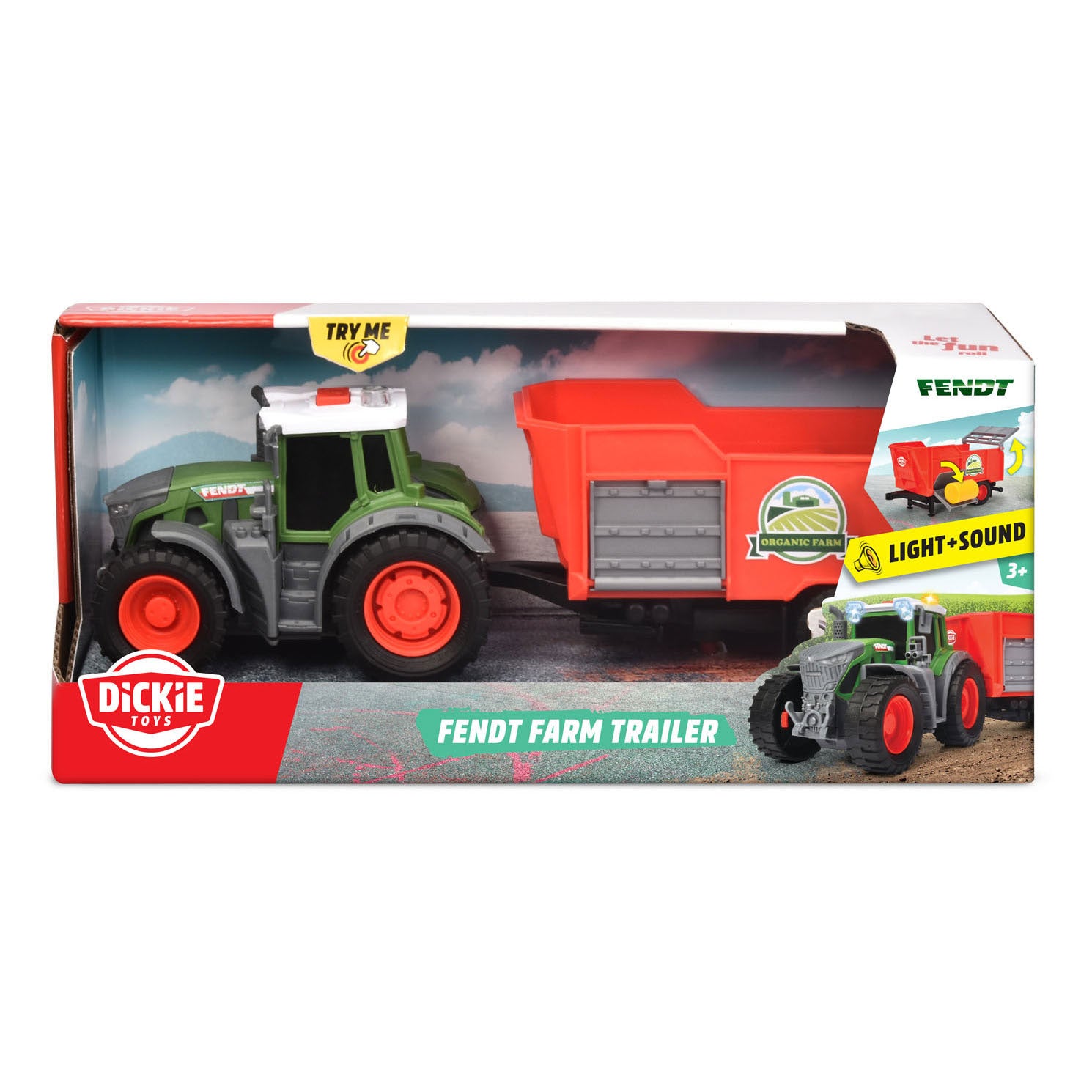Dickie Fendt Traktor mit Anhänger