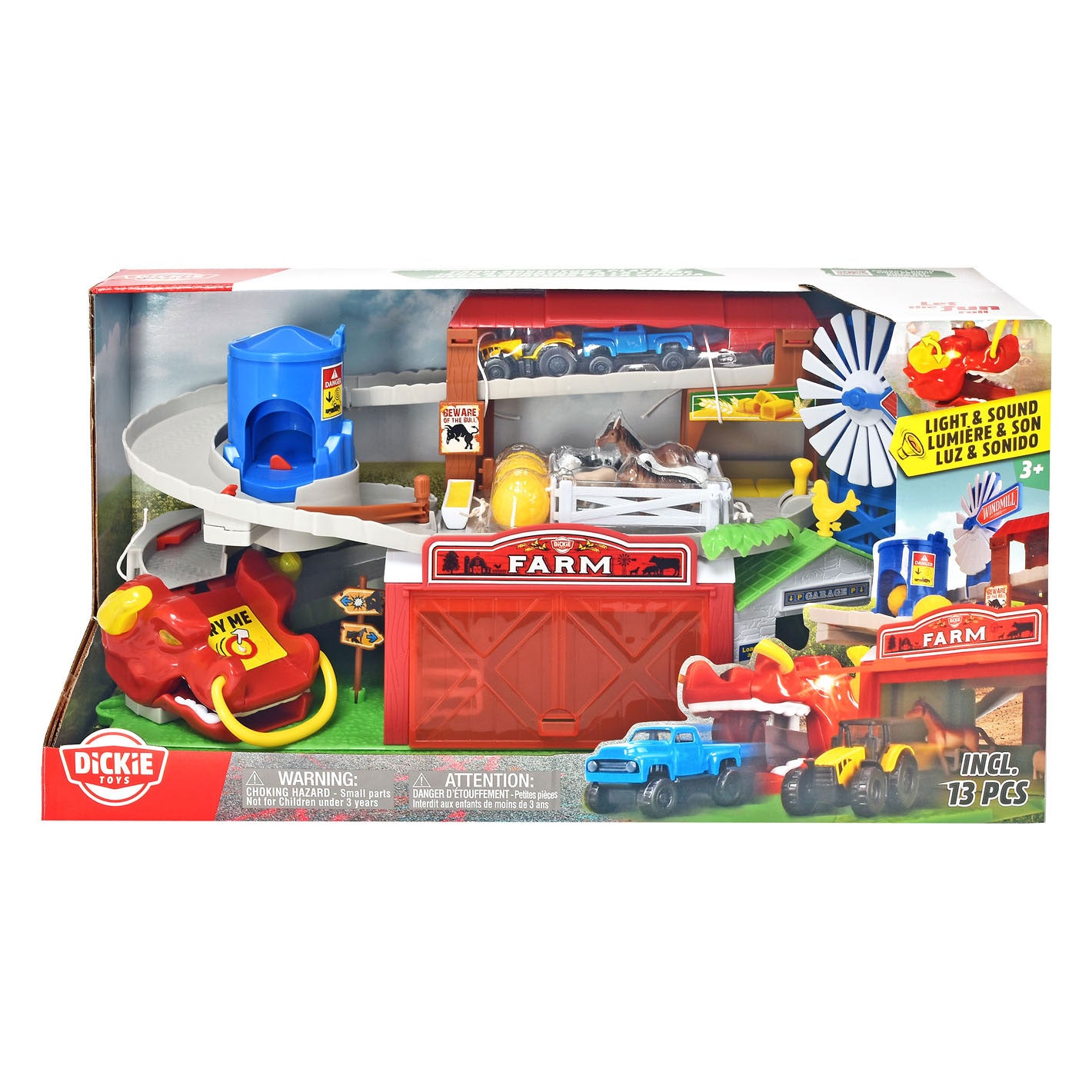 Dickie Farm Garage Spielset