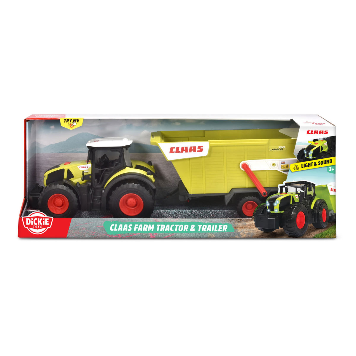 Dickie claas farm tractor trailer