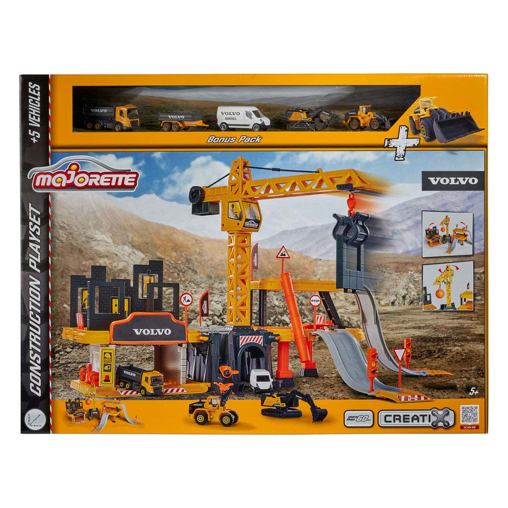 Majorette Volvo Bauspielset