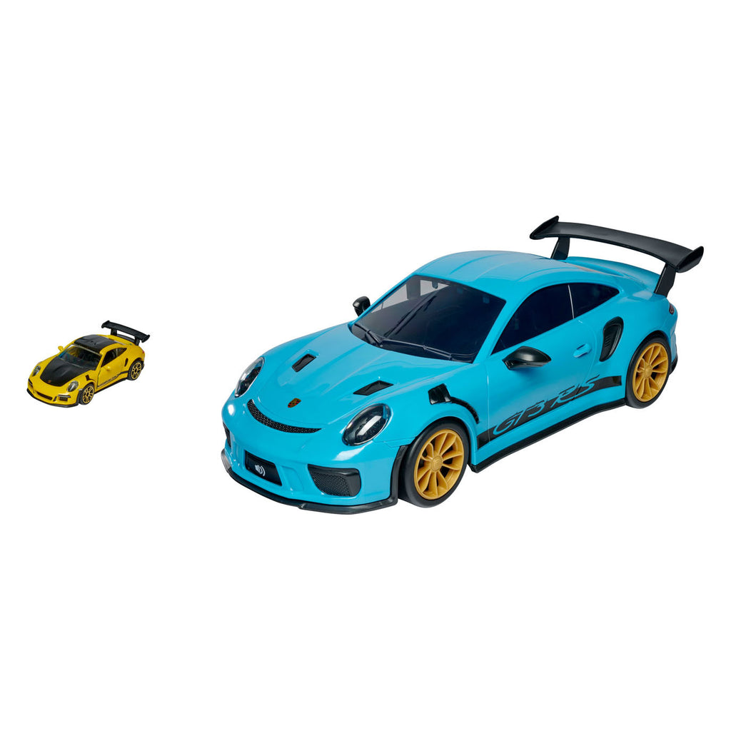Majorette Porsche 911 GT3 RS Rückholkoffer + 1 Auto