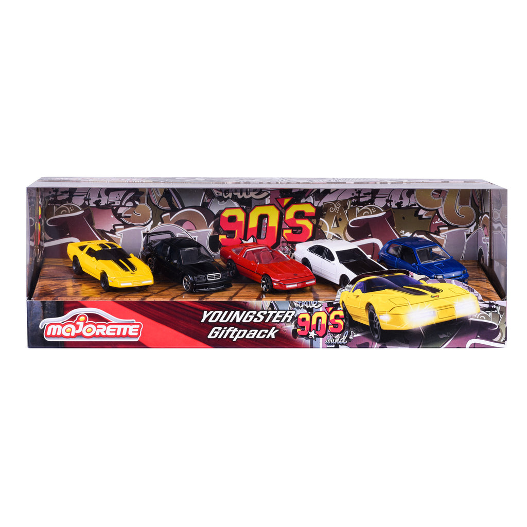 Majorette Youngster Cars Geschenkpackung, 5 Stück.