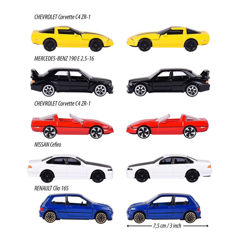 Majorette Youngster Cars Geschenkpackung, 5 Stück.