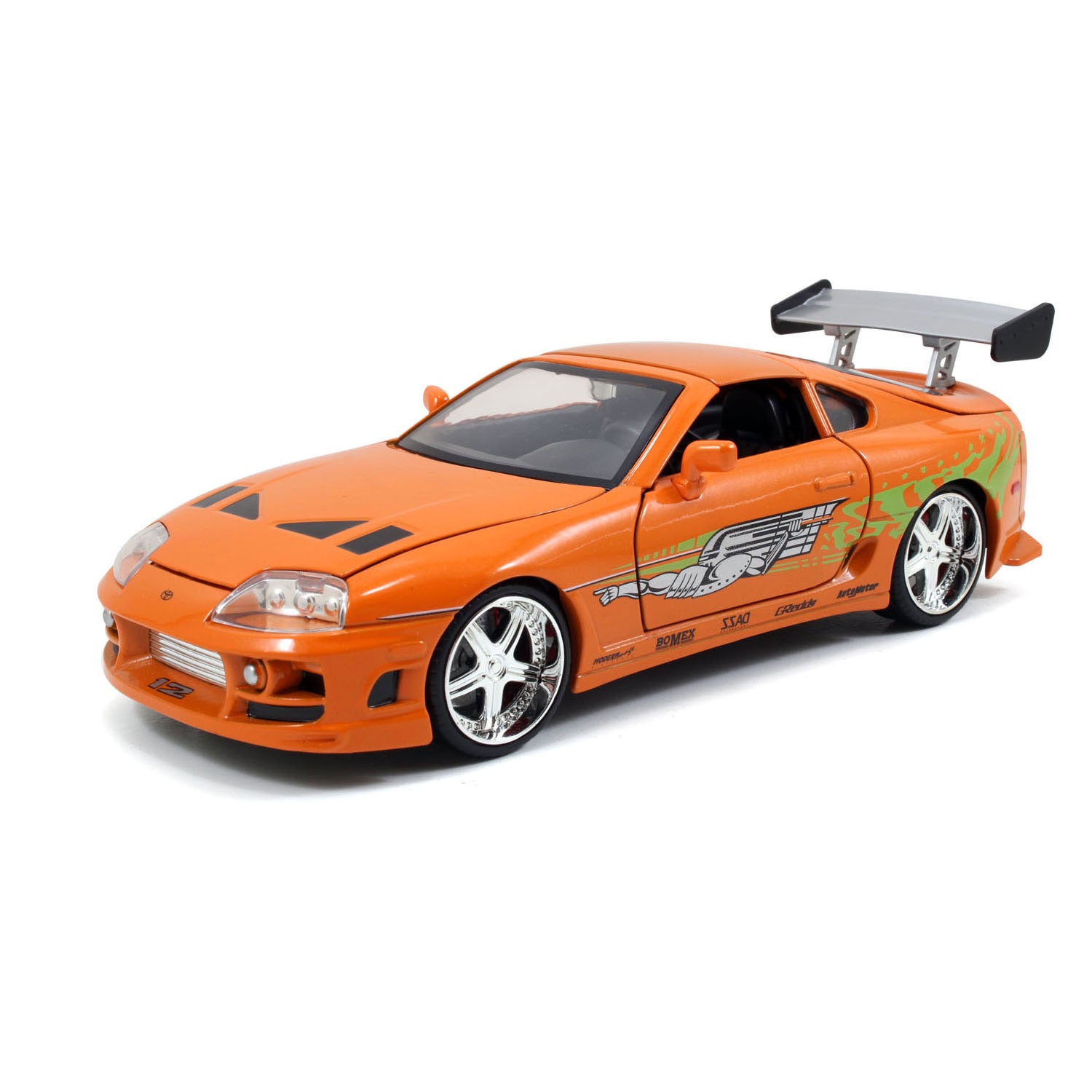 Jada toys jada die-cast fast furious 1995 toyota supra raceauto 1:24