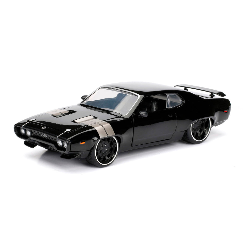 Jada Die Cast Fast & Furious ff8 1972 Plymouth GTX Rennwagen 1:24