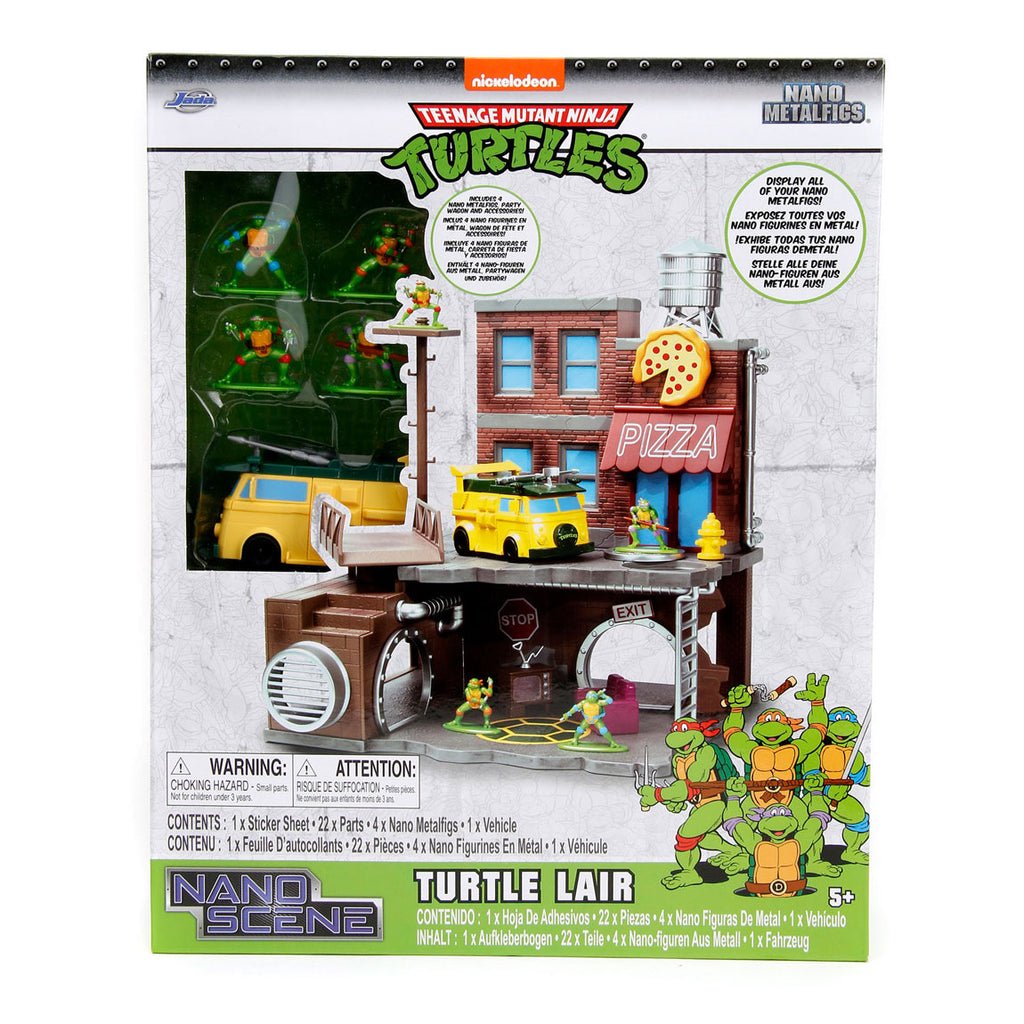 Jada Toys Jada Metal Figures Hauptquartier Teenage Mutant Ninja Turtles Spieleset Spielen