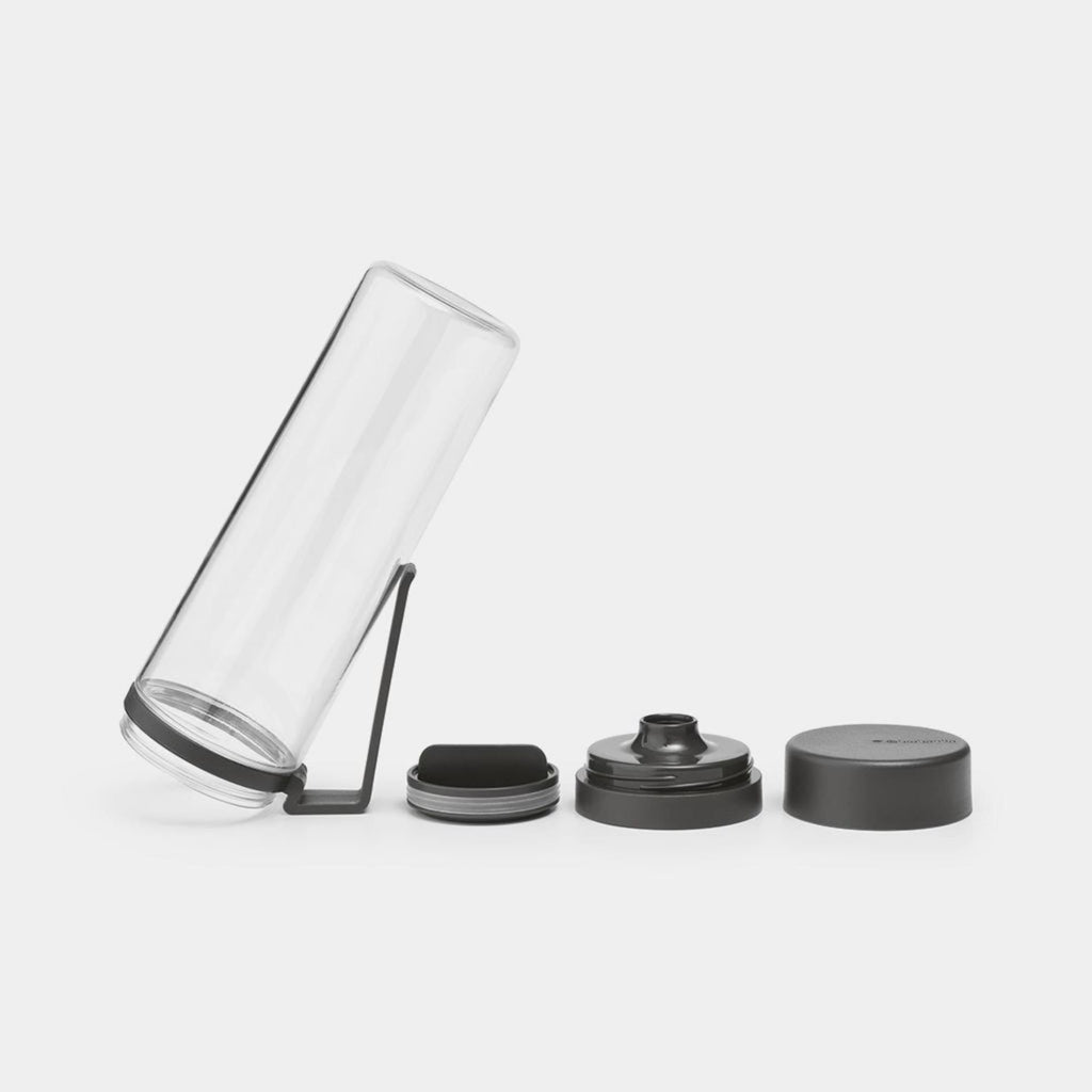 Brabantia waterfles 0,5l dark grey