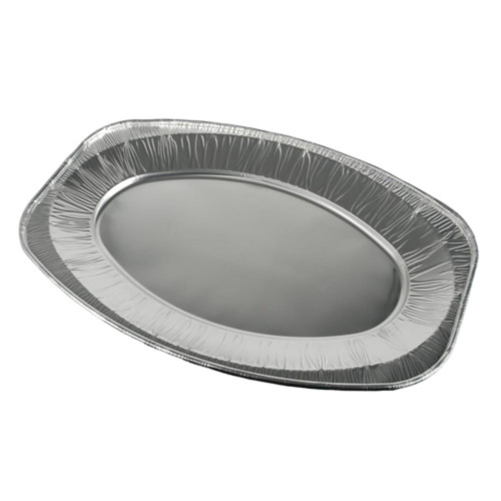 Papstar serveerschaal aluminium 33x23cm