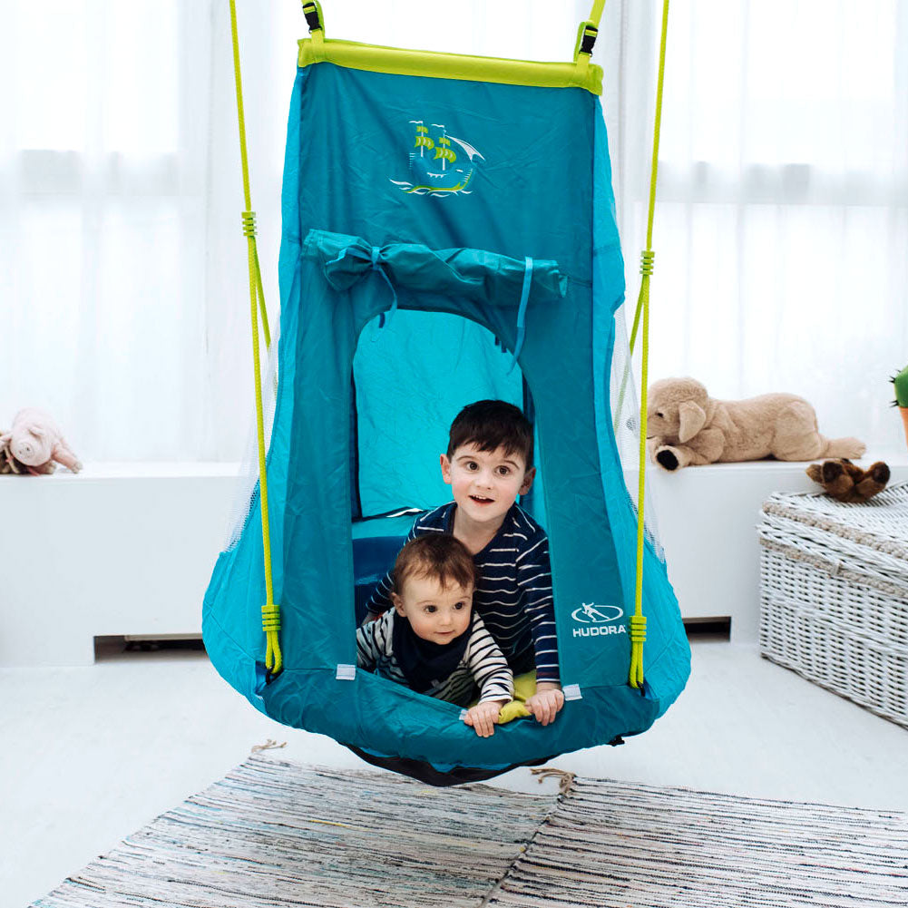 Hudora Nest Schaukel Pirat mit Zelt