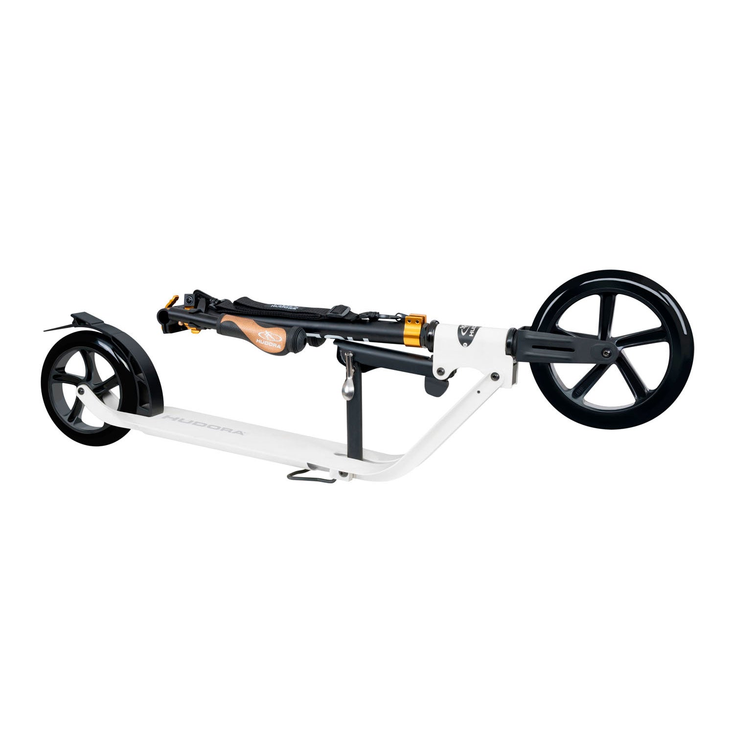 Hudora Big Wheel Style 230 Scooter – Weiß