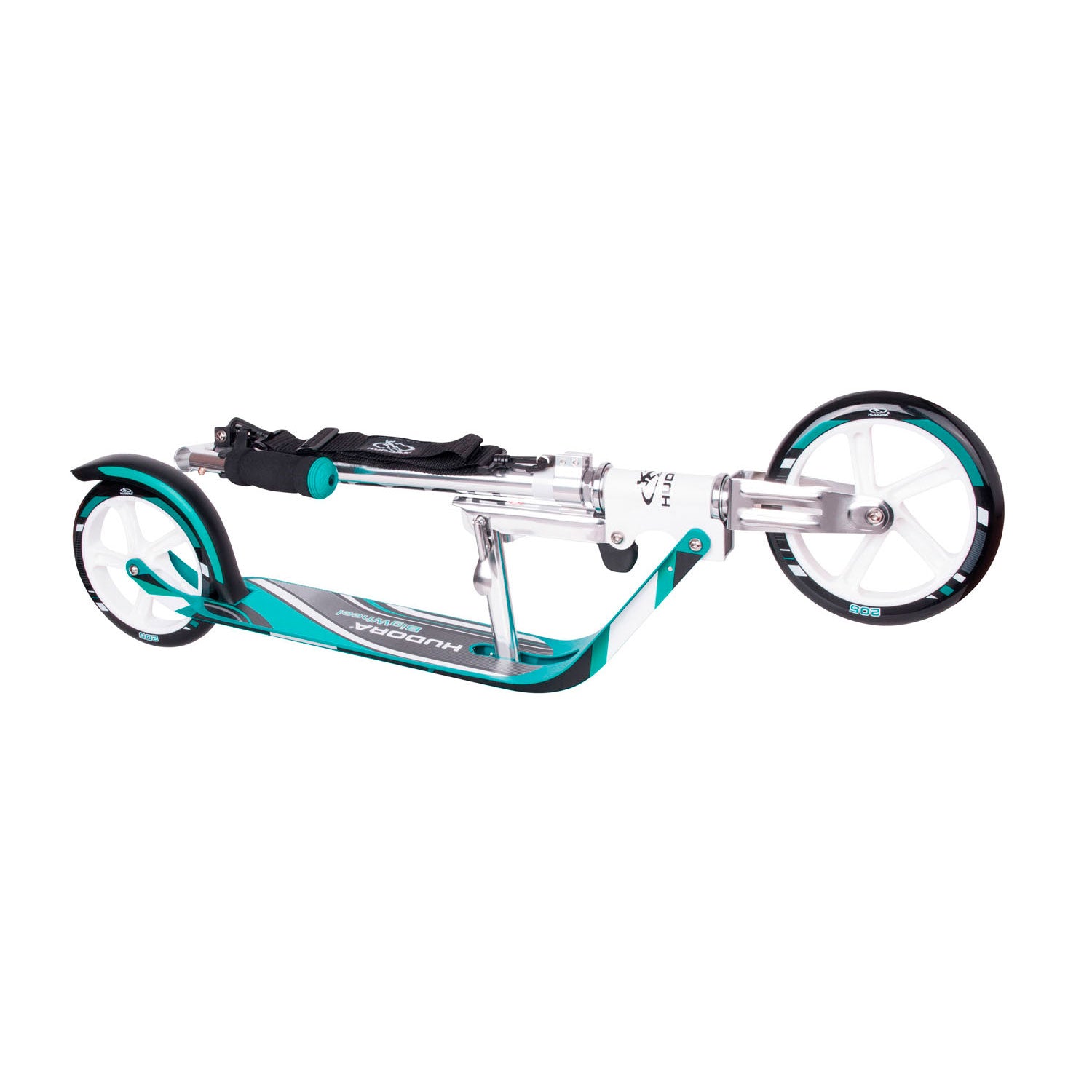 Hudora Big Wheel 205 Scooter – Türkis