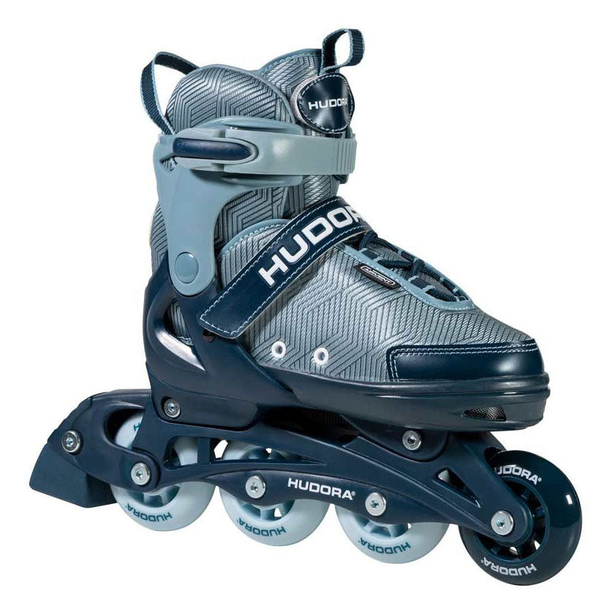 HUDORA Leon 2.0 Inlineskates, Ozeanblau, Größe 33-36