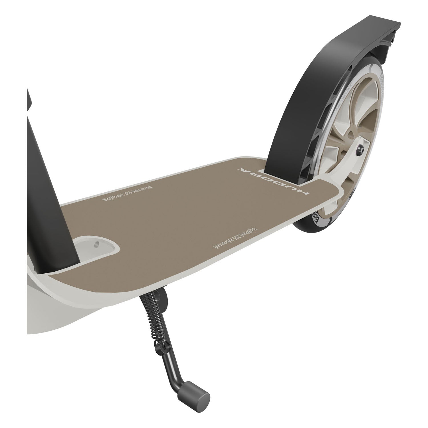 HUDORA Big Wheel 205 Step Advanced - Elfenbein