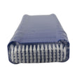 Nagelborstel kunststof blauw pak a 10st