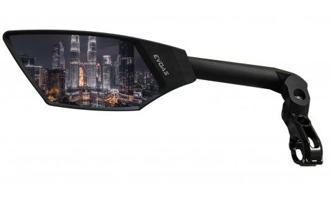 Evoas E-Bike Luxe Spiegel Schwarz Verstellbar Links + Rechts