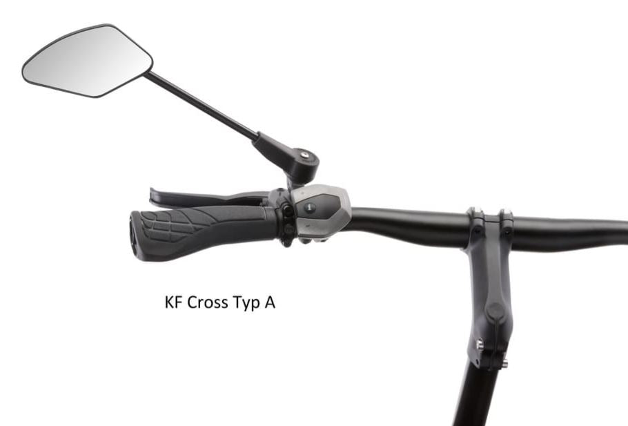 Klappspiegel Krampe Kf Cross Schwarz