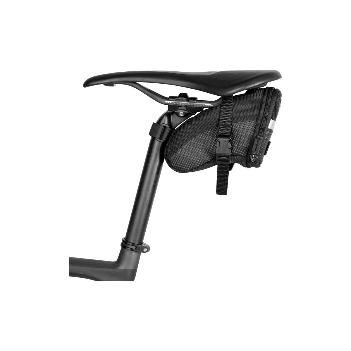 Topeak zadeltas Aero WP S Zwart