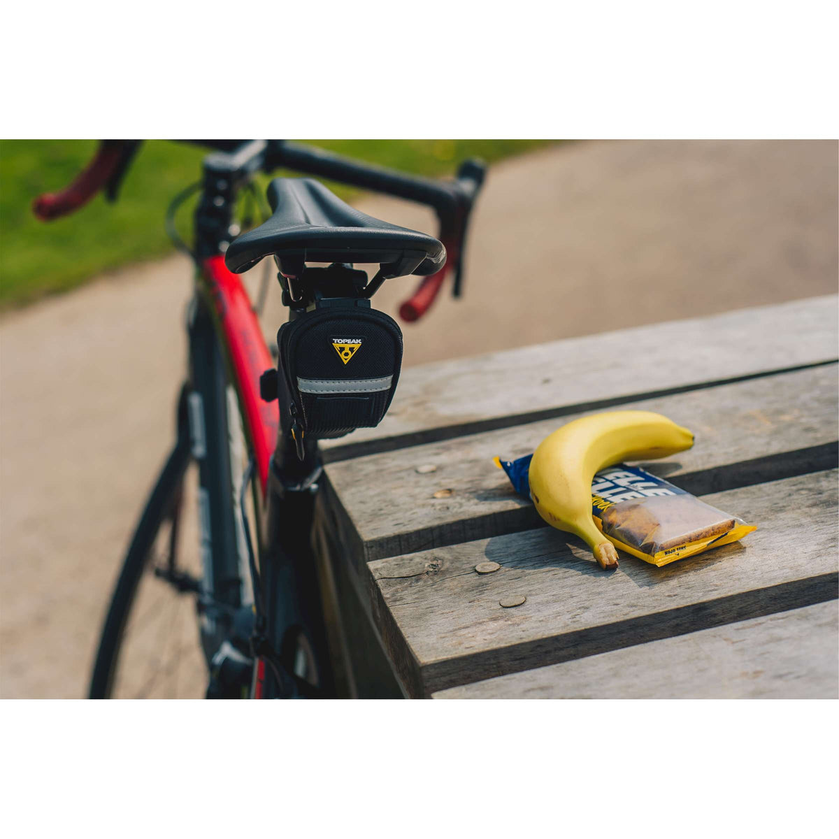 Topeak Aero WP M Zadeltas - Zwart, Polyester, Racefiets, 0,98L