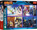 Trefl puzzel naruto shippuden 4x250 stukjes - the adventures of naruto uzumaki.