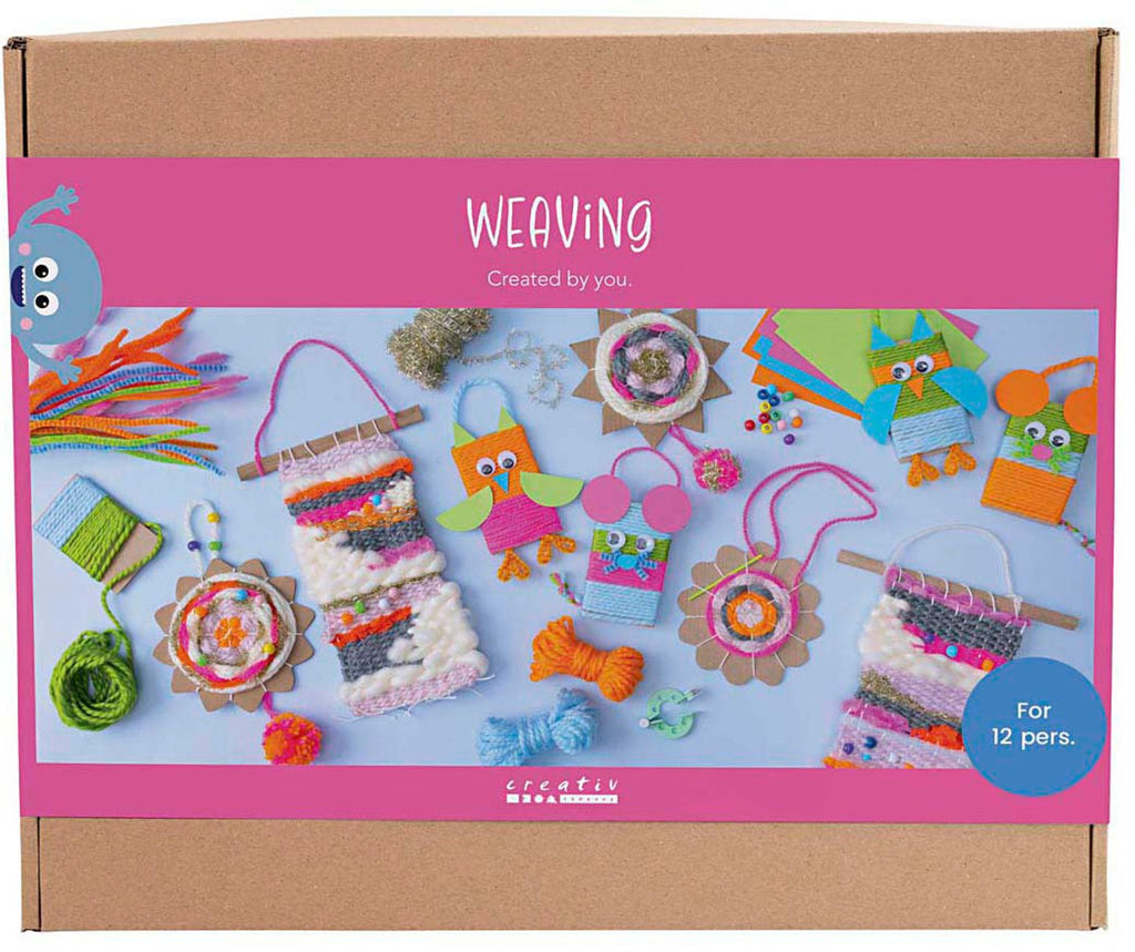 Creativ company groepsset hangers uilen en muizen weven